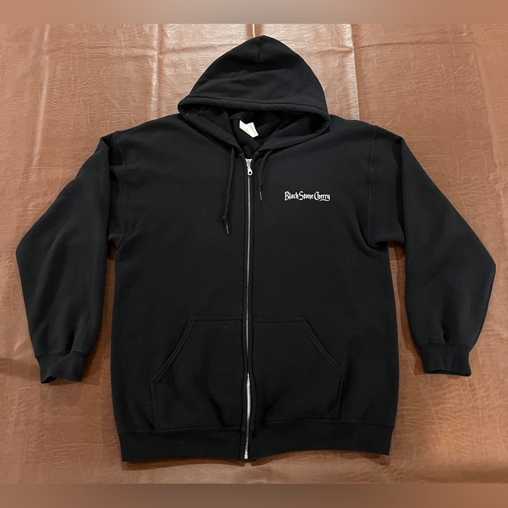 Rare Black Stone Cherry Band Full Zip Hoodie Sweatshirt - Size Large - Picture 3 of 12